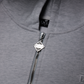 "EMINENT" Boxy Fit Zip Hoodie (Acid Wash Black)