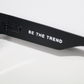 "EXPRESS" Handcrafted Metal Frames [Matte Black]