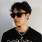 "ENCORE" Acetate Shades [Techno Gray]